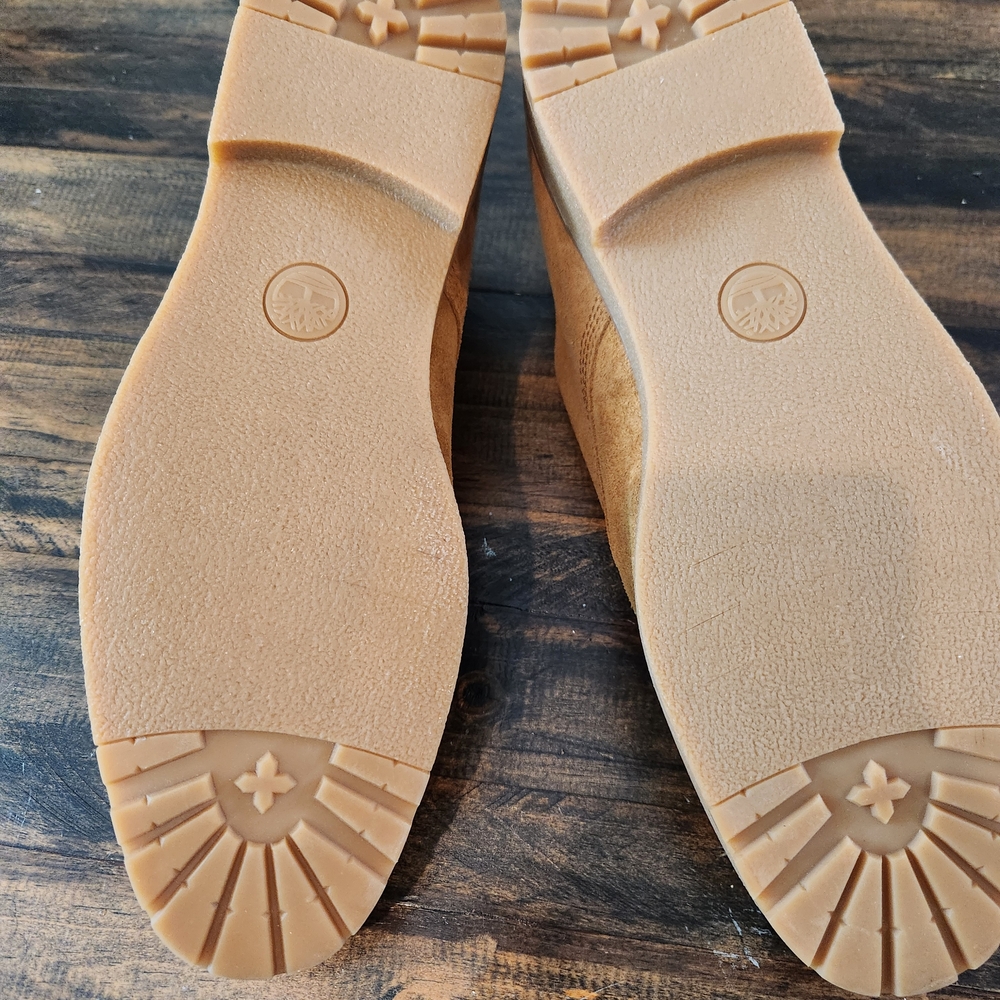Timberland Men's Tan Leather Shoes SKU X03 - Picture 11 of 12